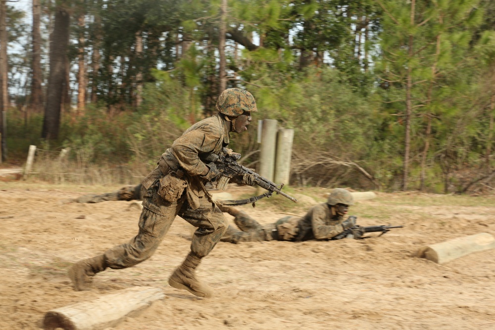 Charlie Company goes through Basic Warrior Training