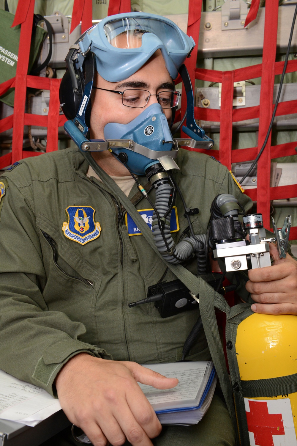 Hurricane Hunters Fly Aeromedical Evacuation Training Mission