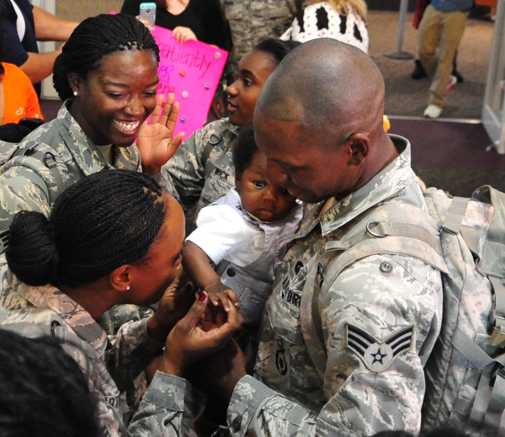 403rd Security Forces Squadron element returns home