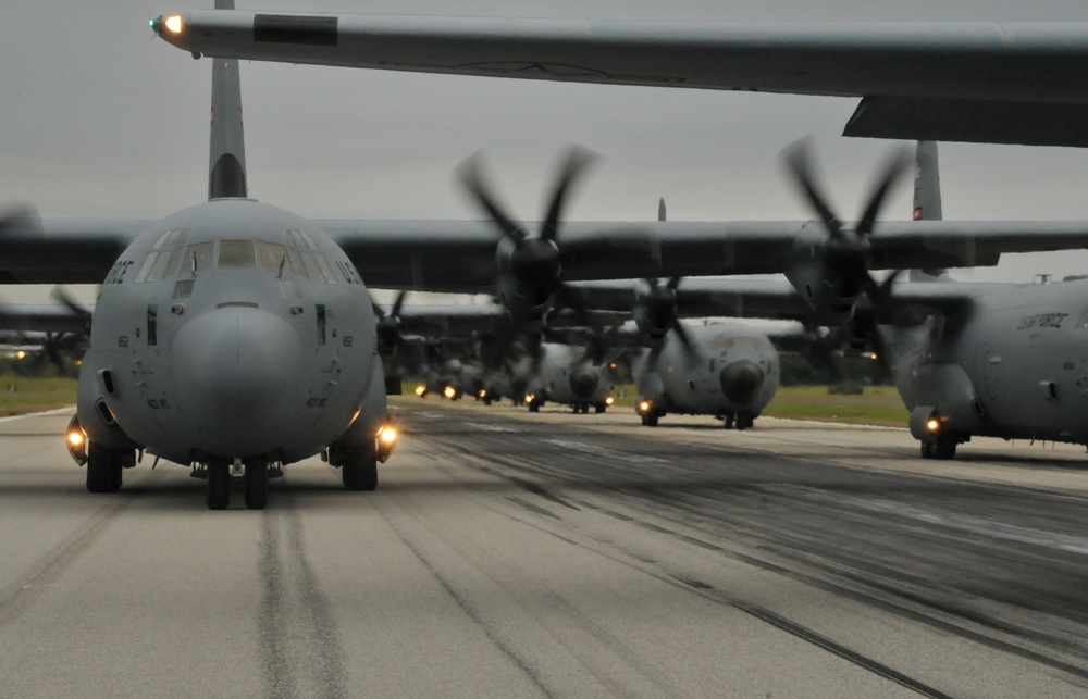 403rd Wing surge through the skies