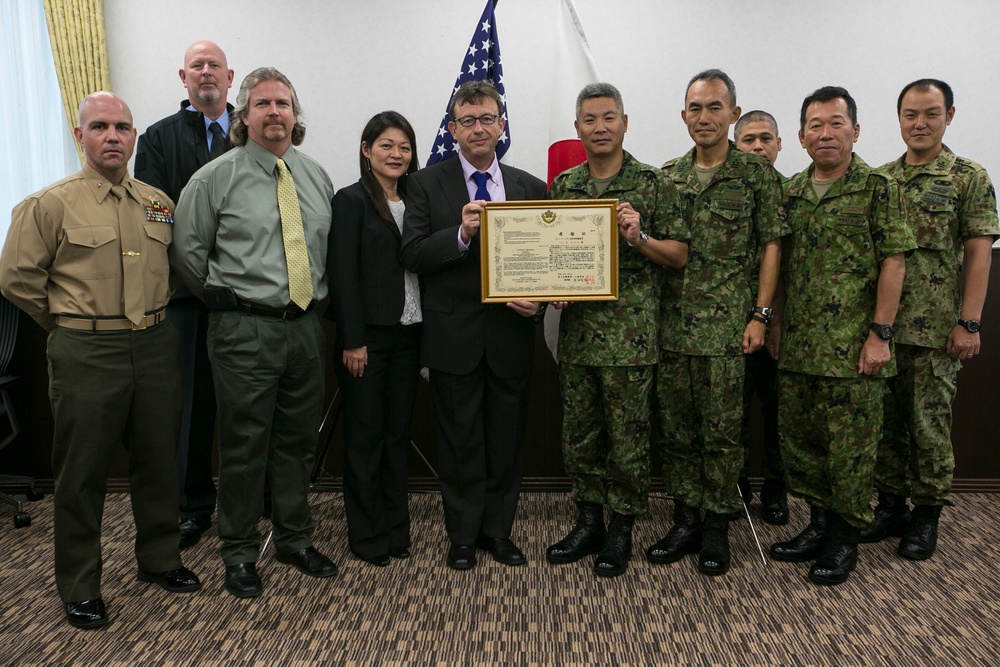 US Civilian awarded Japan’s highest foreign national award