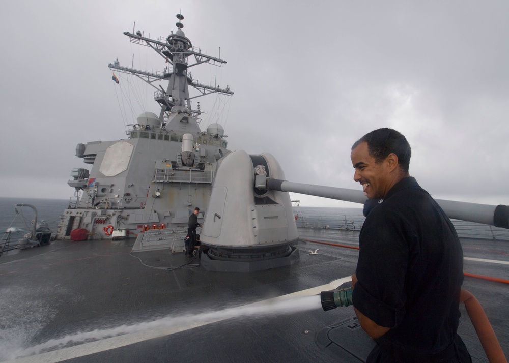 USS John S. McCain Conducts Routine Patrol of South China Sea