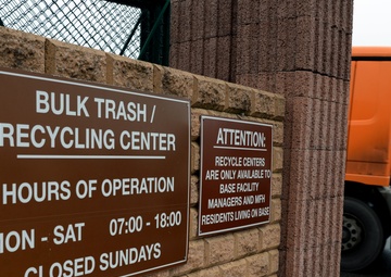 Recycle center on Ramstein closed during move