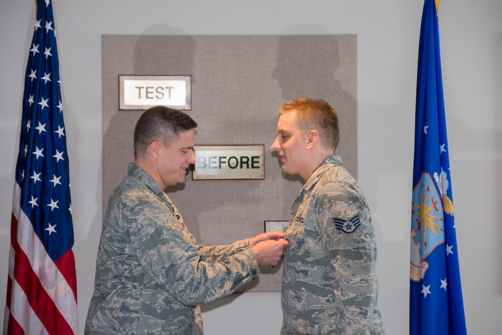 Air Force Commendation Medal Presentation