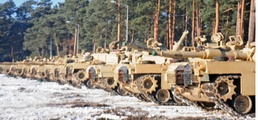 ‘Silver Lions’ offload vehicles and get ready for training