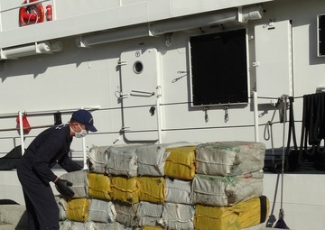 Coast Guard offloads $30 million worth of seized cocaine in San Juan, Puerto Rico