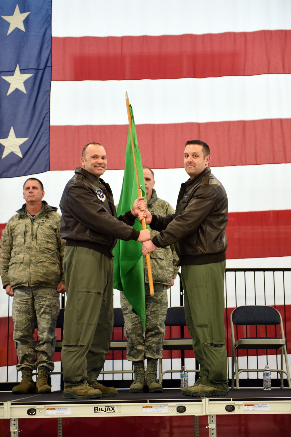 112th Fighter Squadron change of command