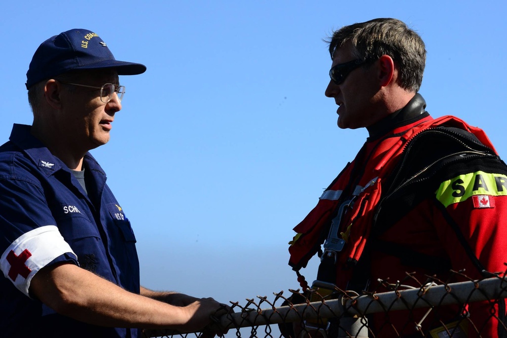 Coast Guard, multiple agencies work together during joint agency mass rescue exercise in Port Angeles, Wash.
