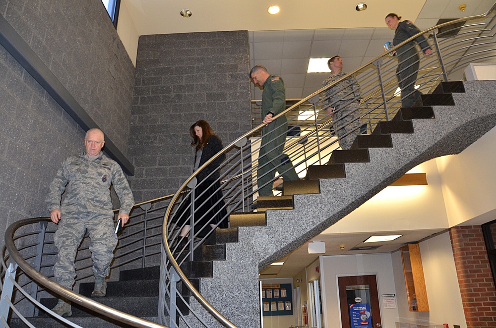 Air National Guard leadershp visits Delaware Air National Guard Base