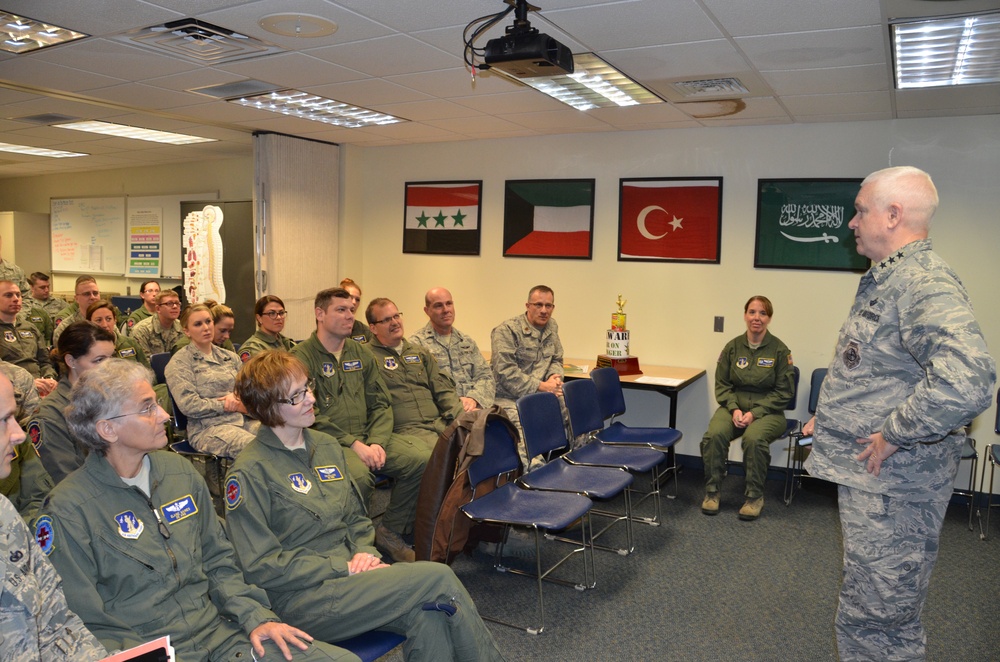 Air National Guard leadership visits Delaware Air National Guard Base