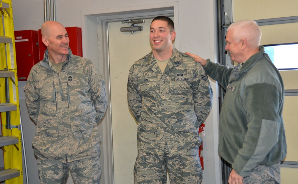 Air National Guard leadership visit Delaware National Guard Base