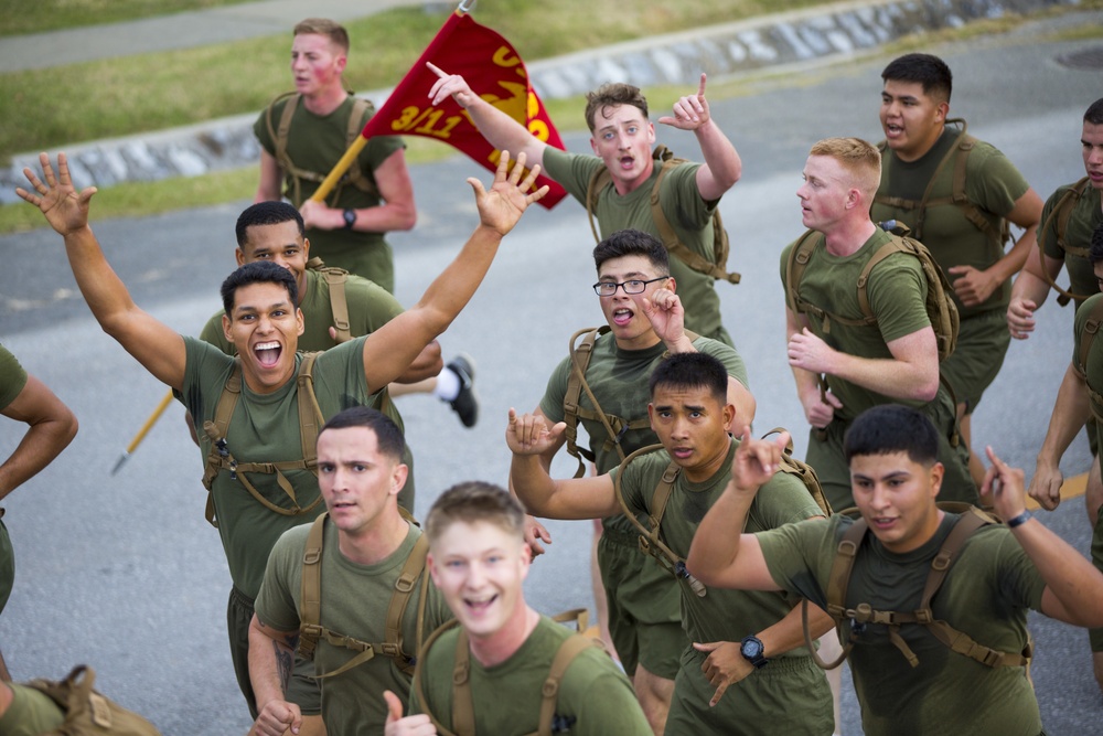 3rd Marine Division Wide Motivational Run