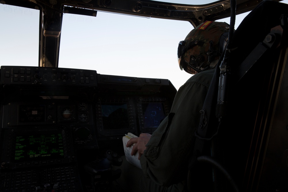 Keeping them ready: Marines perform routine maintenance on aircraft