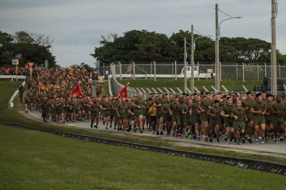 2,500 Marines and Sailors Division run