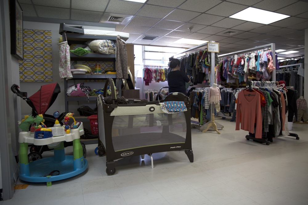 Marine Thrift Shop provides convenient, affordable shopping to SOFA members