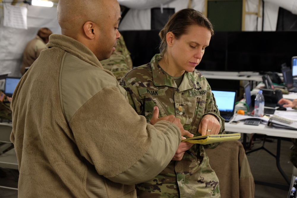 7th MSC supports 21st TSC; 4th ID for “Operation Atlantic Resolve”