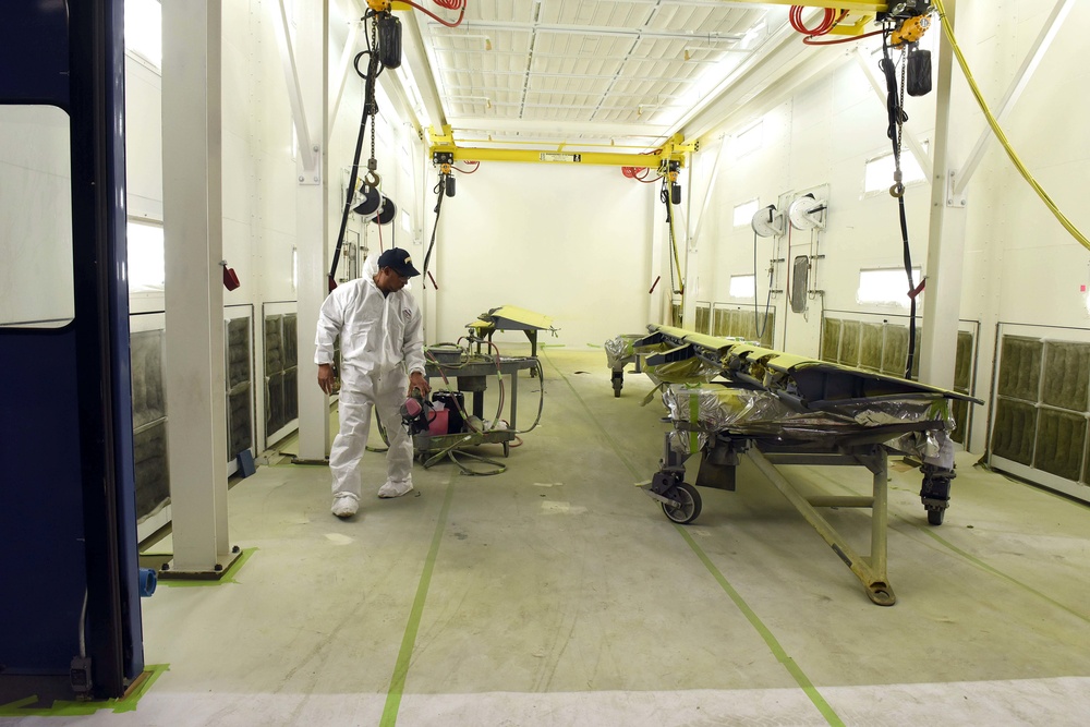 CMXG reduces production times, hazards with new paint booths