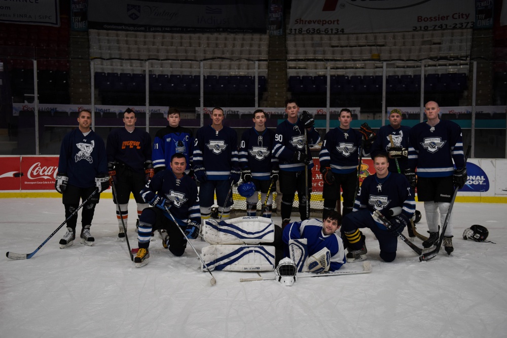 Barksdale Bombers take ice