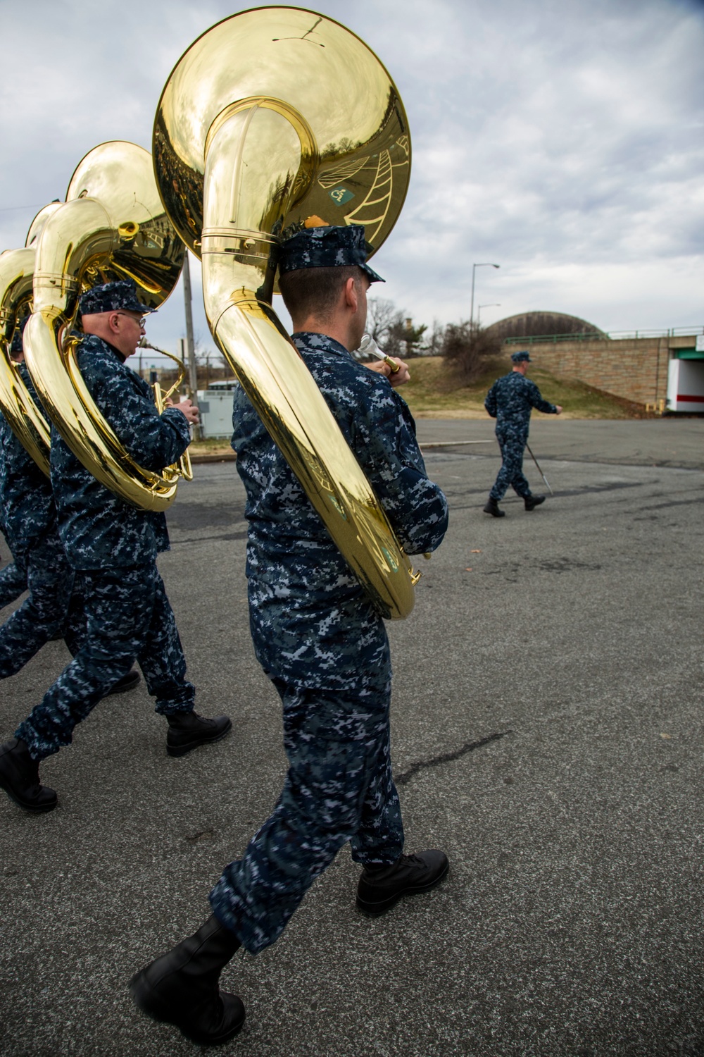 U.S. Navy Band Rehearsal
