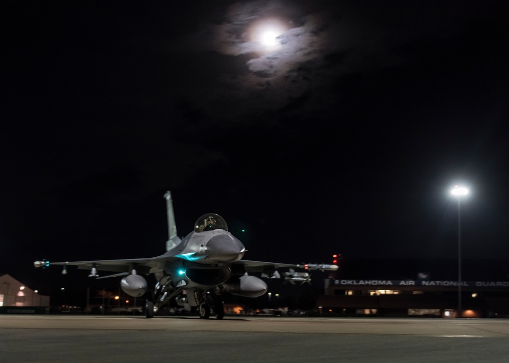 January Night Flying