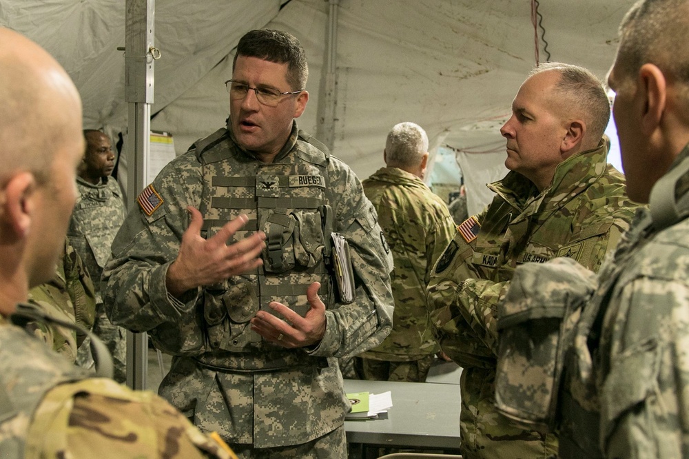 35th Infantry Division Conducts Command Post Training