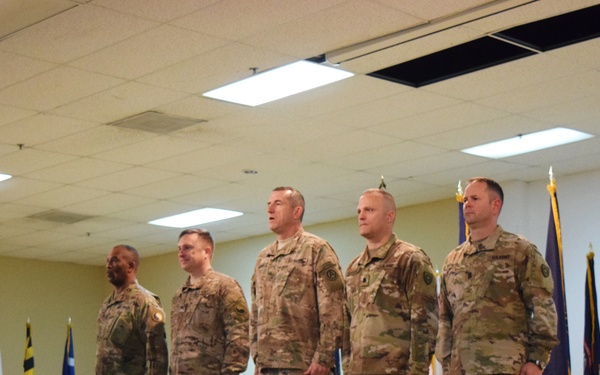 Transfer of Authority ceremony held for 149th MET