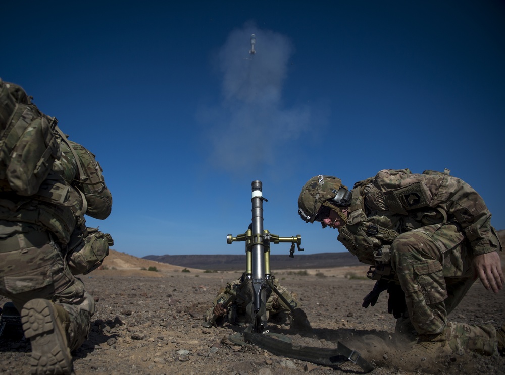 Soldiers train in Djibouti