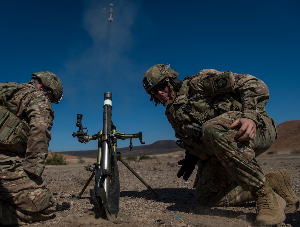 Soldiers train in Djibouti