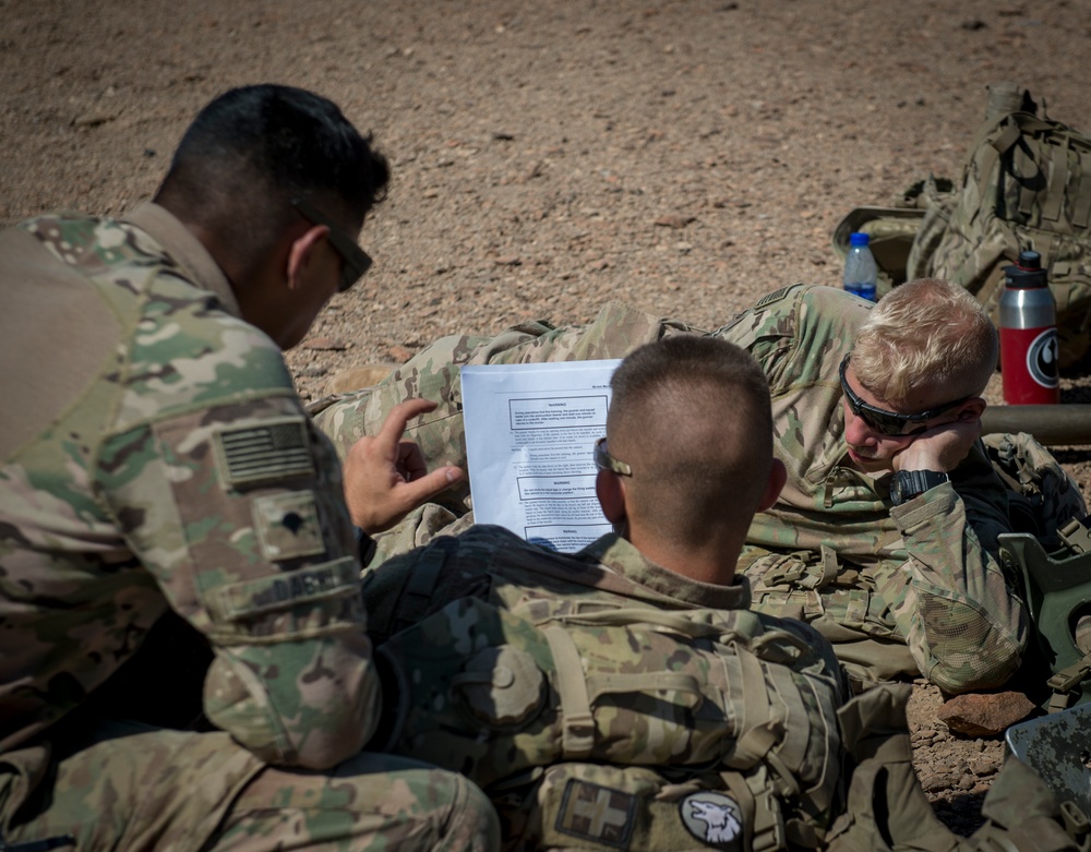 Soldiers train in Djibouti
