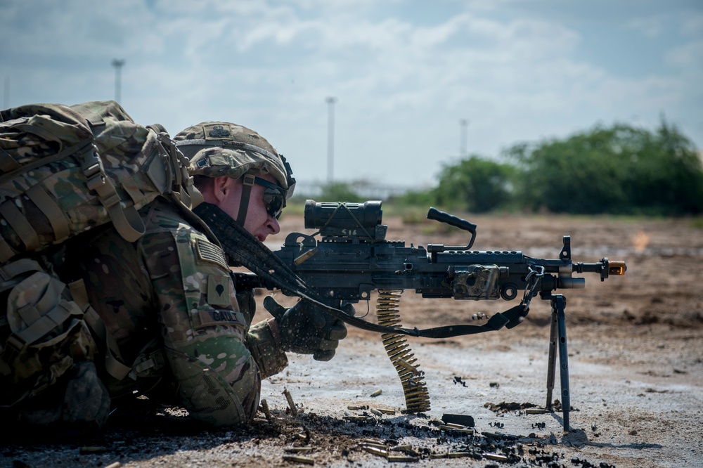 Soldiers train in Djibouti