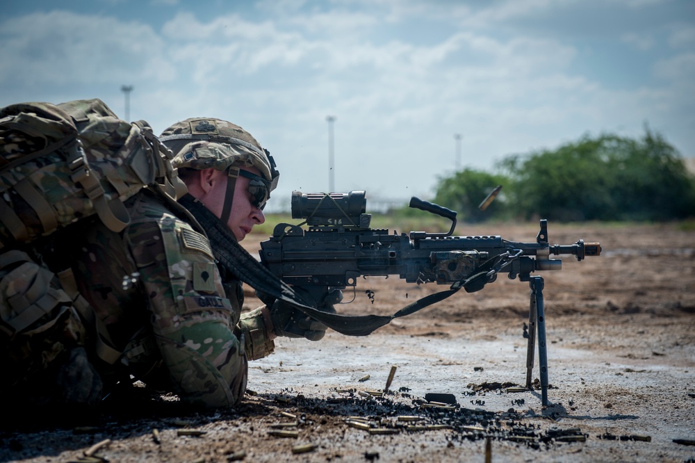 Soldiers train in Djibouti
