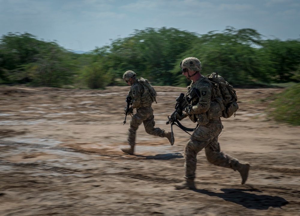 Soldiers train in Djibouti