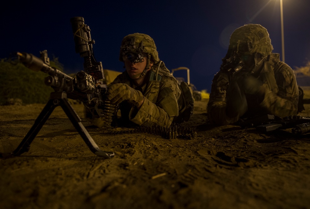 Soldiers train in Djibouti