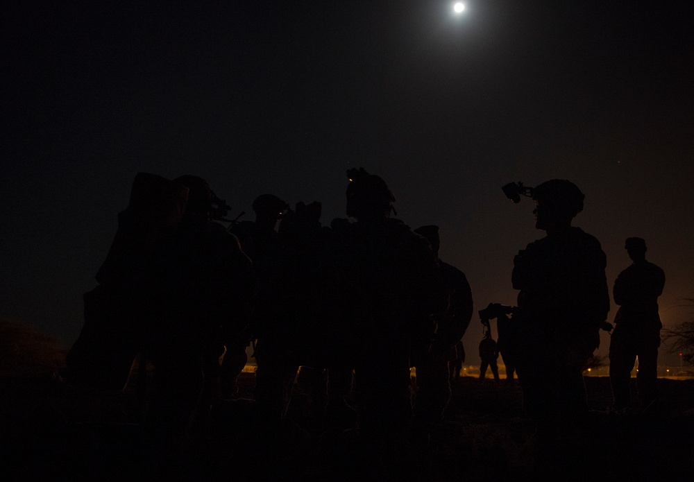 Soldiers train in Djibouti