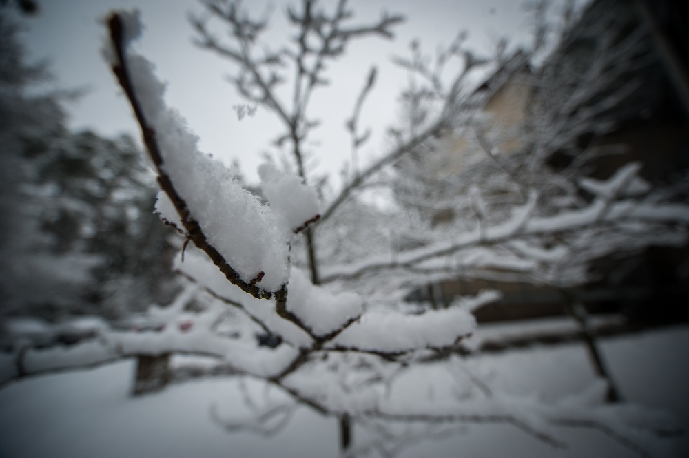 Buried under beauty: Ramstein receives record snowfall