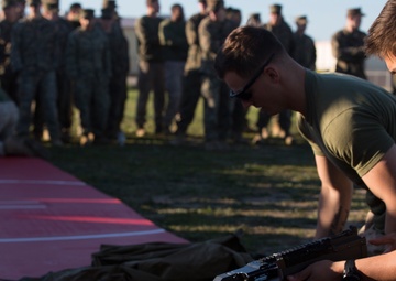 Friendly Tournament: U.S. Marines build camaraderie through fire team competition
