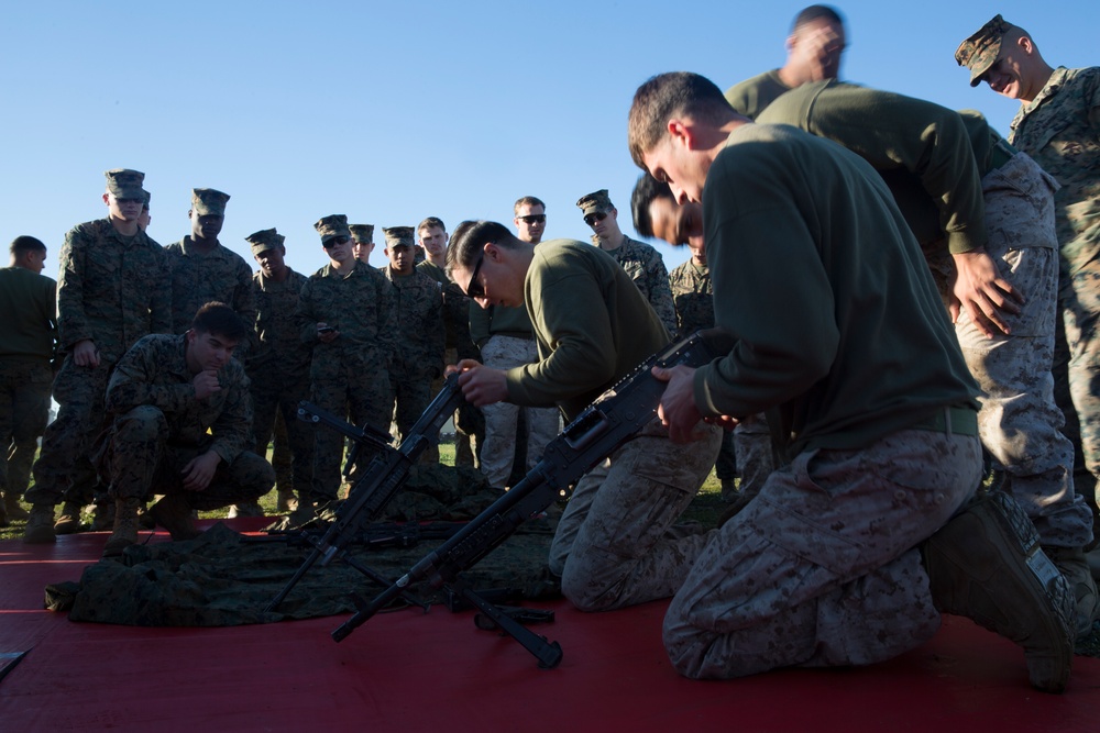 U.S. Marines build camaraderie through competition
