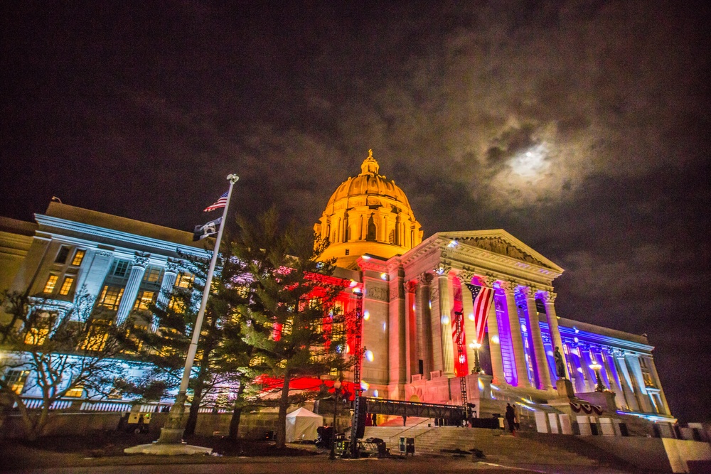 Governor Eric Greiten becomes the 56th governor of Missouri