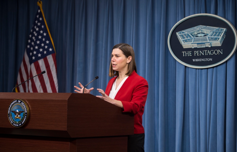 Press secretary, acting ASD for international affairs brief reporters