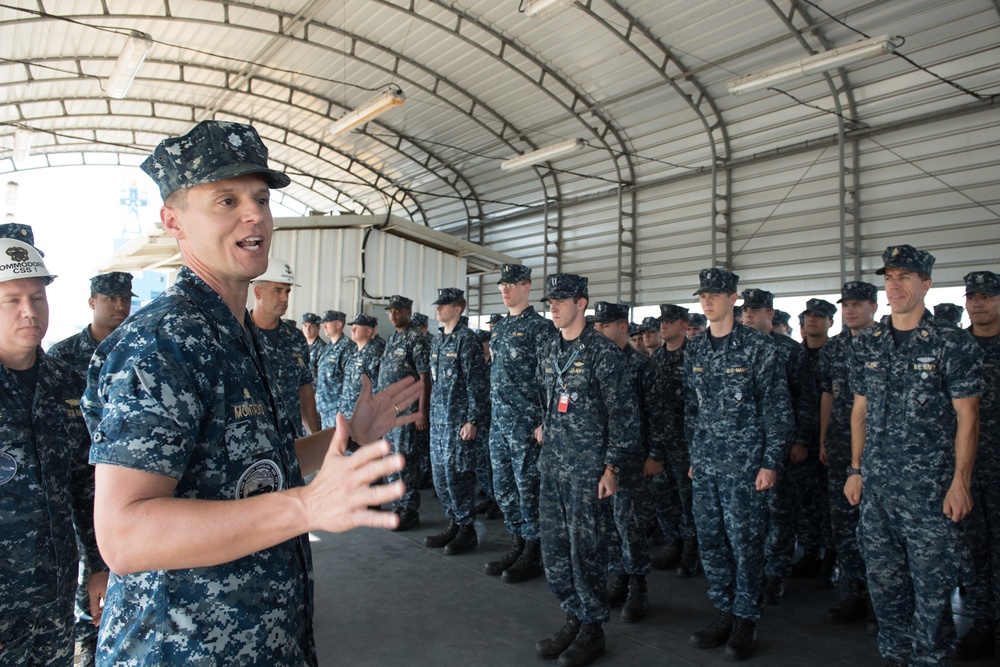 DVIDS - Images - USS North Carolina Receives Navy Unit Commendation ...