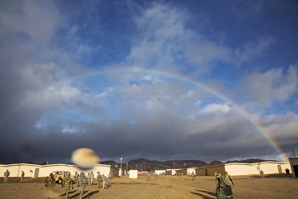 Rainbow over Ruba