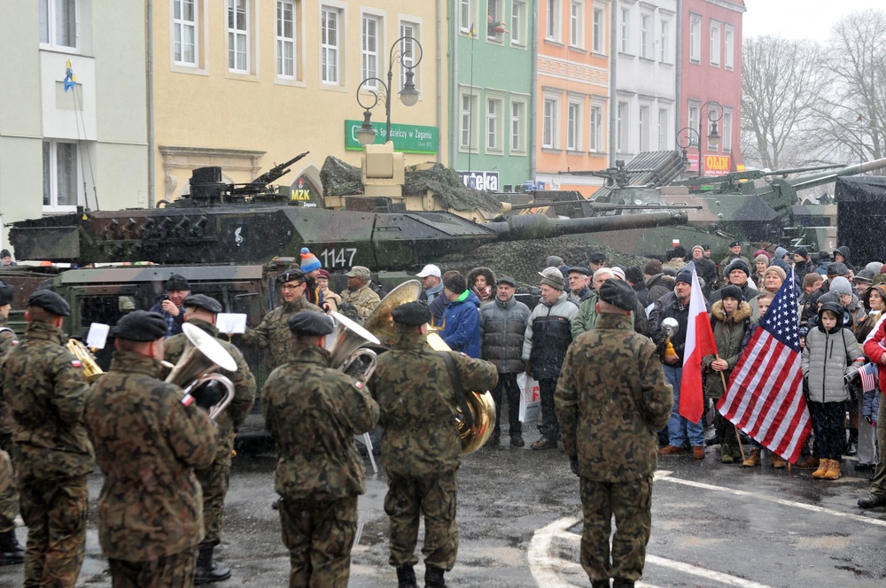 'Iron Brigade' participates in Polish celebration