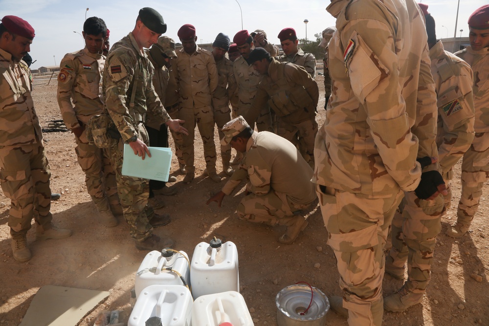 ISF counter-IED training