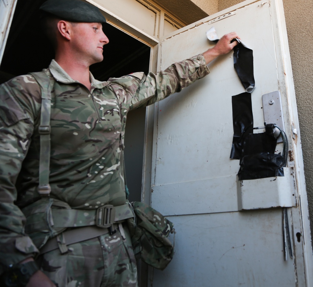 ISF counter-IED training