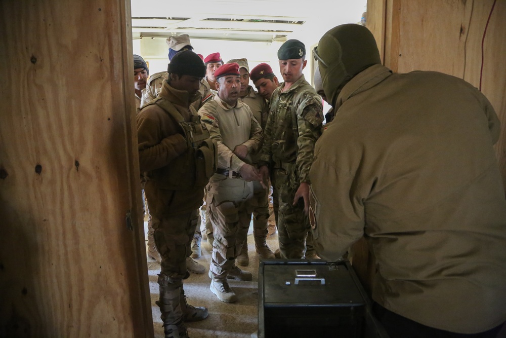 ISF counter-IED training