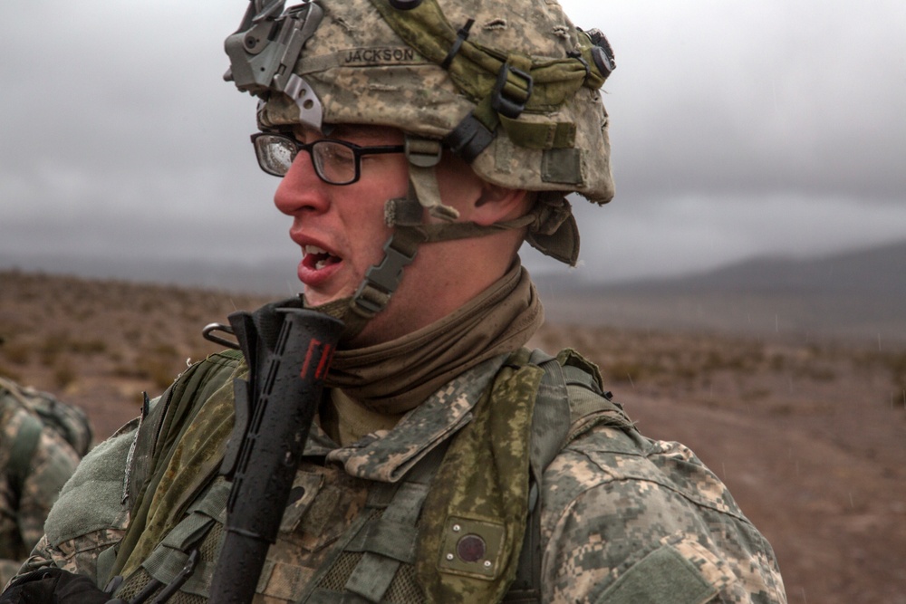 Bounding in the rain