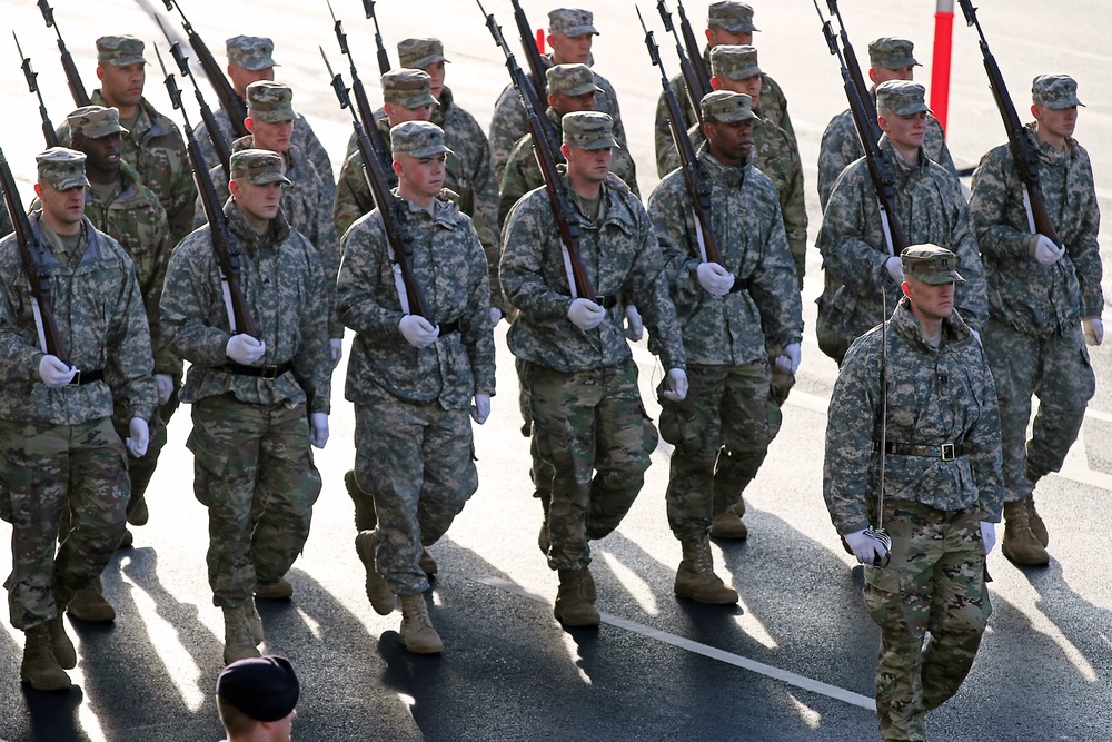 The Old Guard Inauguration Rehearsal