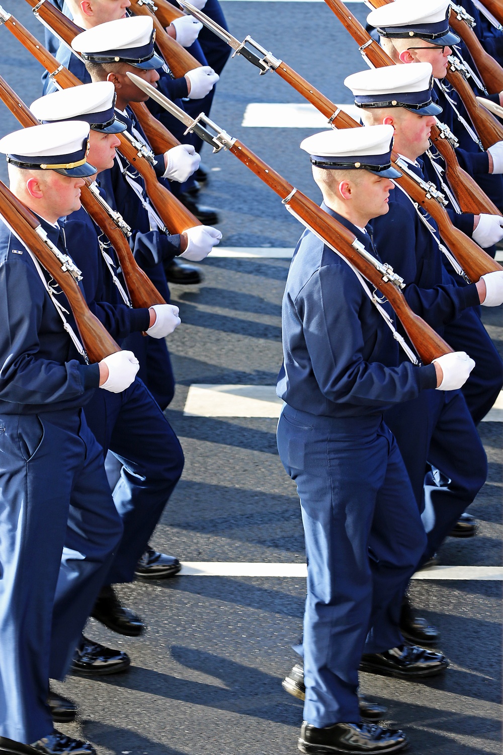 Coast Guard Honor Guard Inauguration Rehearsal