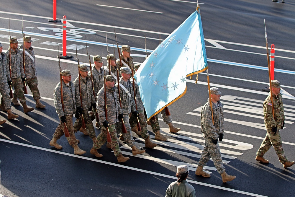 Commander in Chief’s Guard Inauguration Rehearsal