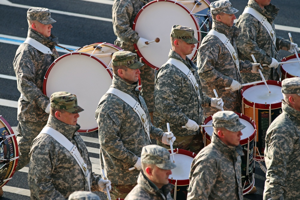 The Old Guard Fife and Drums Inauguration Rehearsal